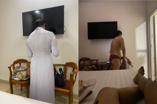 Clip sex cô giáo với phụ huynh chịch nhau cực hăng