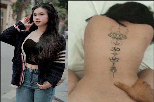 Lên Hà Nội xăm gặp ngay em Thương dâm đãng