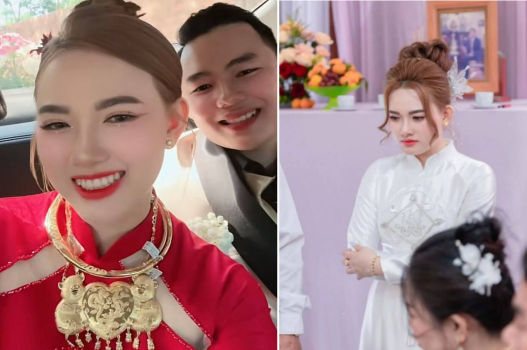 Lộ clip cô dâu trong ngày cưới phần 2
